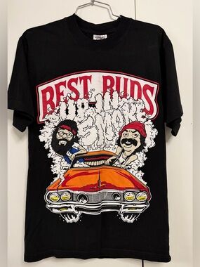 Cheech & Chong Best Buds “Up In Smoke” Short Sleeve Tee
